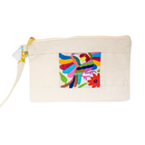 Wrist bag Embroidery