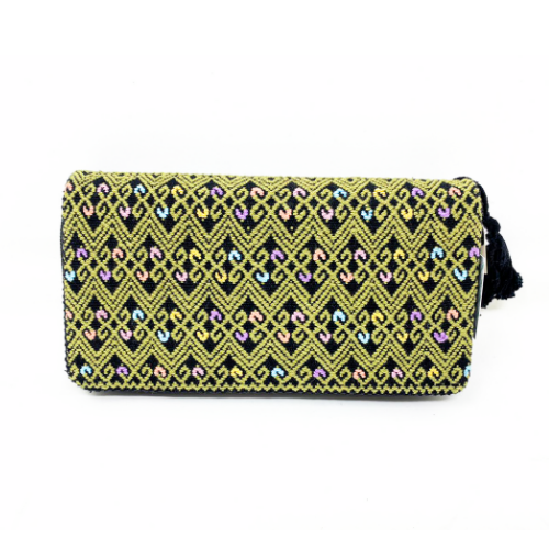 Green Mexican wallet 