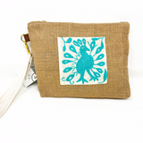 Wrist bag Embroidery