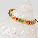 Flower friendship bracelet