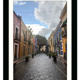 Callejón De Los Sapos on Rainy Day