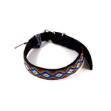 Dog collar  huichol with matching bracelet for you
