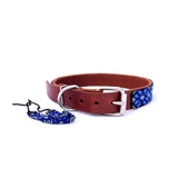 Dog collar  huichol with matching bracelet for you
