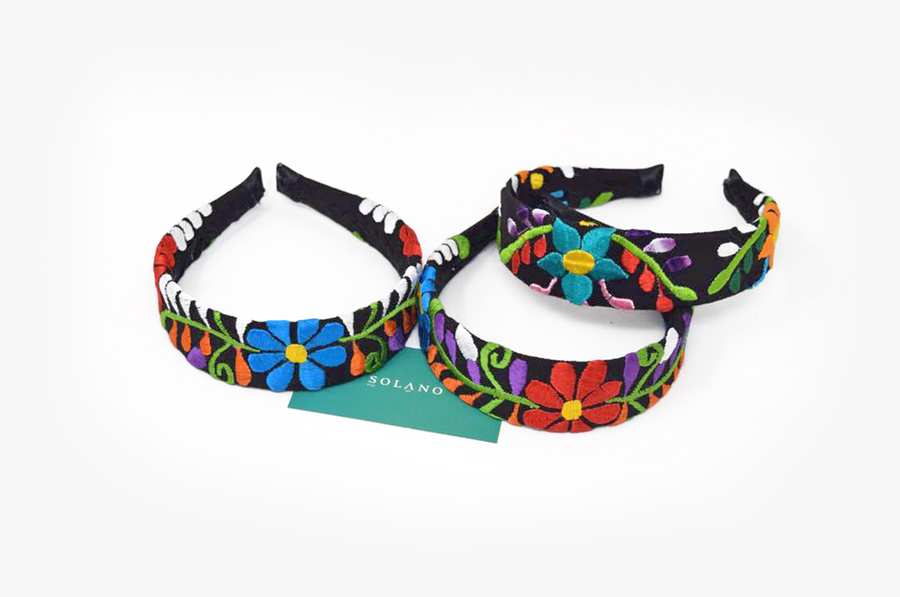 Mexican headband embroidery