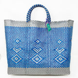 Mexican Handwoven Plastic Tote