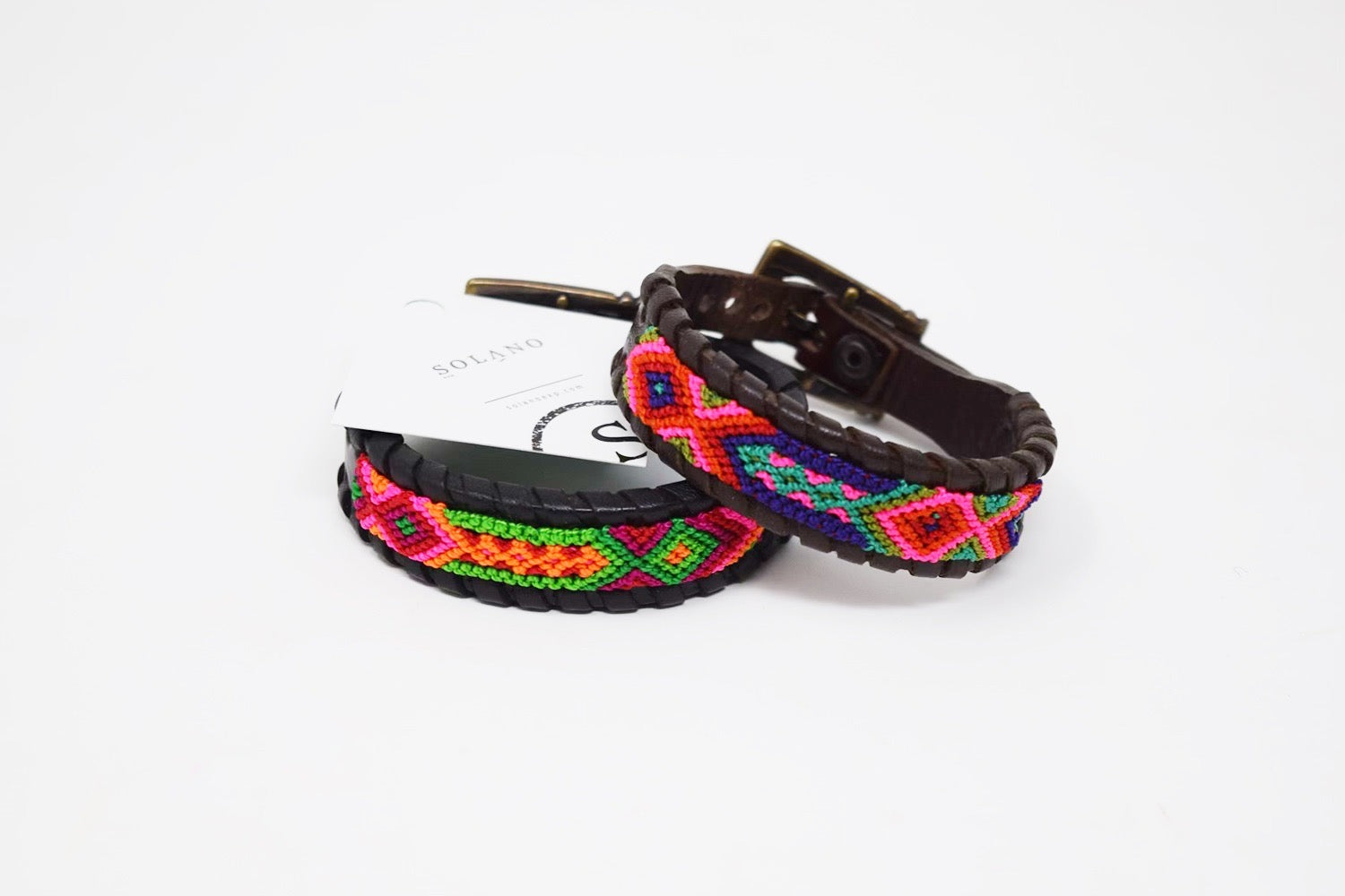 Mexican leather bracelet
