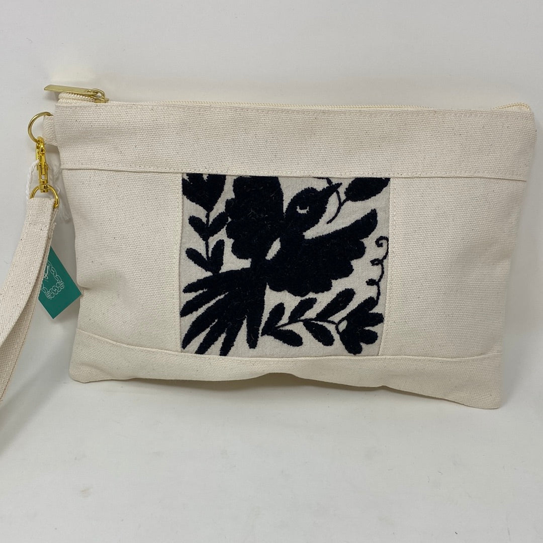 Wrist bag Embroidery