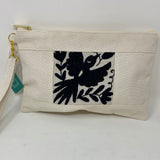 Wrist bag Embroidery